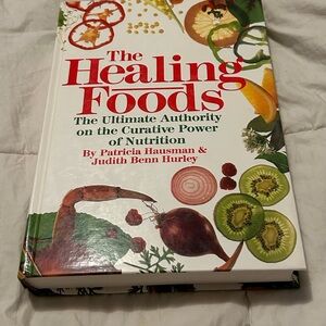 📚BOOK SALE 5 for $20📚 Healing Foods by Patricia Hausman, HC, 1989